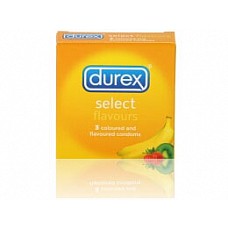 <strong>Презервативы DUREX SELECT, 3 шт.</strong> <br />
Презервативы из натурального латекса.<div class="charTableblock"><div><span>Производитель</span>: Durex, Великобритания</div></div> Презервативы DUREX SELECT, 3 шт.
Презервативы из натурального латекса.