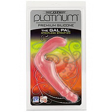 <strong>Страпон без вибрации розовый THE GAL PAL</strong> <br />
Стимулятор THE GAL PAL из коллекции Platinum - анатомически разработанный страпон без ремешков и трусиков из качественного силикона.<div class="charTableblock"><div><span>Длина, см</span>: 17</div><div><span>Диаметр, см</span>: 3</div><div><span>Длина, см</span>: 17-20</div><div><span>Диаметр, см</span>: 3</div><div><span>Материал</span>: силикон</div><div><span>Цвет</span>: красный/розовый</div><div><span>Особенности</span>: безремневой</div></div> Страпон без вибрации розовый THE GAL PAL
Стимулятор THE GAL PAL из коллекции Platinum - анатомически разработанный страпон без ремешков и трусиков из качественного силикона.