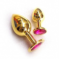 �������� ������ Butt Plug Gold Large Ruby 
�������� ������ Butt Plug Gold Ruby.