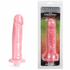 <strong>Вибратор классический PLATINUM ORIGINAL Pink 8in 0105-02CDDJ</strong> <br />
Фаллоимитатор розового цвета с вибрацией, плавно регулируемой в основании.<div class="charTableblock"><div><span>Длина, см</span>: 19</div><div><span>Диаметр, см</span>: 4.5</div><div><span>Материал</span>: силикон</div><div><span>Цвет</span>: красный/розовый</div><div><span>Особенности</span>: без мошонки</div><div><span>Длина, см</span>: 17-20</div><div><span>Диаметр, см</span>: 4</div></div> Вибратор классический PLATINUM ORIGINAL Pink 8in 0105-02CDDJ
Фаллоимитатор розового цвета с вибрацией, плавно регулируемой в основании.