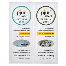 <strong>pjur med natural / premium 2x1,5 ml</strong> <br />
<div class="charTableblock"> </div> pjur med natural / premium 2x1,5 ml
