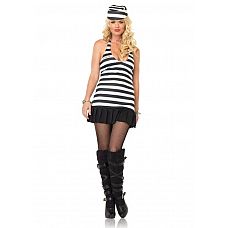 <strong>Костюм "Непослушная заключенная" - Leg Avenue, M/L</strong> <br />
Костюм состоит из трех предметов: платьица с юбкой в складку, игрушечных наручников и тюремной шапочки.<div class="charTableblock"> </div> Костюм "Непослушная заключенная" - Leg Avenue, M/L
Костюм состоит из трех предметов: платьица с юбкой в складку, игрушечных наручников и тюремной шапочки.