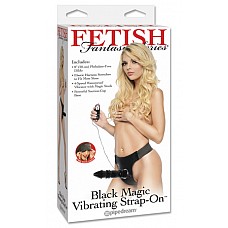 <strong>Страпон FF BLACK MAGIC VIBRO BLACK 392202PD</strong> <br />
Страпон с вибрацией черного цвета, с выносным пультом, выполненный из ПВХ, с маленькими пупырышками на поверхности.<div class="charTableblock"><div><span>Длина, см</span>: 21</div><div><span>Диаметр, см</span>: 5</div><div><span>Длина, см</span>: 21-24</div><div><span>Диаметр, см</span>: 5</div><div><span>Материал</span>: ПВХ (PVC)</div><div><span>Цвет</span>: черный</div><div><span>Особенности</span>: комплект; с вибрацией</div></div> Страпон FF BLACK MAGIC VIBRO BLACK 392202PD
Страпон с вибрацией черного цвета, с выносным пультом, выполненный из ПВХ, с маленькими пупырышками на поверхности.
