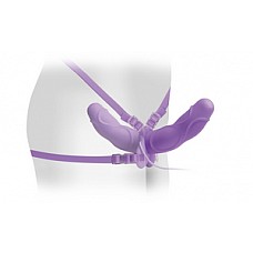 <strong>Двойной фаллоимитатор FF Elite Vibro Double Delight 454012PD</strong> <br />
Фиолетовый двойной страпон с вибрацией, выполнен из стопроцентного медицинского силикона.<div class="charTableblock"><div><span>Длина, см</span>: 25</div><div><span>Диаметр, см</span>: 4</div><div><span>Материал</span>: силикон</div><div><span>Цвет</span>: другой</div><div><span>Особенности</span>: двухголовый</div><div><span>Длина, см</span>: 25 и более</div><div><span>Диаметр, см</span>: 4</div></div> Двойной фаллоимитатор FF Elite Vibro Double Delight 454012PD 
Фиолетовый двойной страпон с вибрацией, выполнен из стопроцентного медицинского силикона.