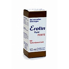 <strong>Капли Erotin Fluid Forte, 10 мл</strong> <br />
Усиливающее половой инстинкт средство для устранения нарушений потенции и для повышения либидо.<div class="charTableblock"> </div> Капли Erotin Fluid Forte, 10 мл
Усиливающее половой инстинкт средство для устранения нарушений потенции и для повышения либидо.