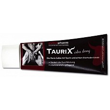 <strong>Мазь Taurix extra strong</strong> <br />
Taurix extra strong - это мазь для пениса и яичек, содержащая таурин и настоящий экстракт яиц быка.<div class="charTableblock"> </div> Мазь Taurix extra strong
Taurix extra strong - это мазь для пениса и яичек, содержащая таурин и настоящий экстракт яиц быка.