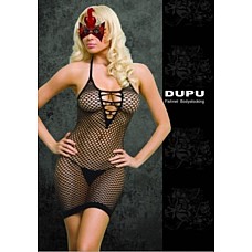 <strong>Платье сетка со шнуровкой черное One Size 02564OS</strong> <br />
Черное платье в сетку с перекрестной шнуровкой на груди.<div class="charTableblock"><div><span>Размер</span>: S (42-44); M (44-46); L (46-48)</div><div><span>Цвет</span>: черный</div><div><span>Производитель</span>: Le Frivole, Китай; Le Frivole, Китай</div></div> Платье сетка со шнуровкой черное One Size 02564OS
Черное платье в сетку с перекрестной шнуровкой на груди.