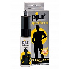 <strong>Спрей-пролонгатор PJUR SUPER HERO 20 ml</strong> <br />
<div class="charTableblock"> </div> Спрей-пролонгатор PJUR SUPER HERO 20 ml