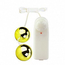 <strong>Шарики с вибрацией Goden Balls BI-014049-6</strong> <br />
Вагинальные шарики с вибрацией двойные.<div class="charTableblock"> </div> Шарики с вибрацией Goden Balls BI-014049-6
Вагинальные шарики с вибрацией двойные.