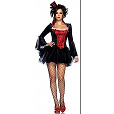 <strong>Костюм «Трансильвания», S/M</strong> <br />
Наряд обворожительных красоток, которые решили поиграть в средневековье.<div class="charTableblock"> </div> Костюм «Трансильвания», S/M
Наряд обворожительных красоток, которые решили поиграть в средневековье.