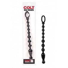 �������� ������� ������� COLT Max Beads ������ 
�������� ������� ������� COLT Max Beads � ������� �������� ������ ���������� �������� �� ������� � ������� �������-����������, ����������� �� �������� ����������� ���������/ ����� ������. ����� ������� 28 ��, ������� ������ �������� ������ - 2,5 ��, ����: ������. ��������: Silicone. �������������: California Exotic Novelties, ���.