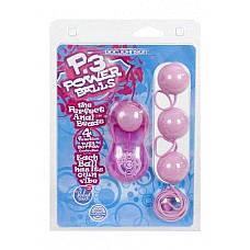 <strong>Вибромассажер Три шарика вагинальные розовые</strong> <br />
Шарики с вибрацией розового цвета из бархатистого на ощупь материала Velvet Touch. Подходят как для вагинальной, так и для анальной стимуляции. Диаметр шариков 3,3 см. Имеют 4 степени вибрации, пульт управления выносной, работает от двух пальчиковых батареек типа АА.<div class="charTableblock"><div><span>Производитель</span>: Doc Johnson, США</div></div> Вибромассажер Три шарика вагинальные розовые
Шарики с вибрацией розового цвета из бархатистого на ощупь материала Velvet Touch. Подходят как для вагинальной, так и для анальной стимуляции. Диаметр шариков 3,3 см. Имеют 4 степени вибрации, пульт управления выносной, работает от двух пальчиковых батареек типа АА.