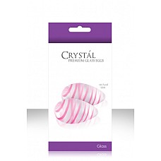 <strong>Прозрачные стеклянные вагинальные шарики CRYSTAL KEGEL EGGS</strong> <br />
Вагинальные шарики Кегеля в форме яиц для укрепления влагалищных мышц и возбуждения. Имеют двухцветный стильный дизайн. Сделаны из 100% высококачественного боросиликатного стекла. В комплекте шелковый мешочек для хранения и подробная инструкция с упражнениями. Идеально подходит для температурной игры.<div class="charTableblock"><div><span>Диаметр, см</span>: 2.70</div><div><span>Диаметр, см</span>: 2</div><div><span>Производитель</span>: NS Novelties, США</div></div> Прозрачные стеклянные вагинальные шарики CRYSTAL KEGEL EGGS
Вагинальные шарики Кегеля в форме яиц для укрепления влагалищных мышц и возбуждения. Имеют двухцветный стильный дизайн. Сделаны из 100% высококачественного боросиликатного стекла. В комплекте шелковый мешочек для хранения и подробная инструкция с упражнениями. Идеально подходит для температурной игры.