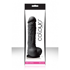 <strong>Черный фаллоимитатор Colours - 5" на присоске</strong> <br />
Фаллоимитатор реалистичный Pleasures Colours – 5 черный изготовлен из безопасного медицинского силикона. Благодаря бархатистой поверхности идеально подходит для приятного проникновения. Имеет естественный Размер 12,7 см. Слегка изогнут, обладает ярко выраженным реалистичным рельефом для достижения неземного удовольствия. Оснащённый мощной присоской стимулятор способен крепиться к любой плоской поверхности для воплощения тайных фантазий.<div class="charTableblock"><div><span>Длина, см</span>: 17.80</div><div><span>Диаметр, см</span>: 4.00</div><div><span>Материал</span>: силикон</div><div><span>Длина, см</span>: 17-20</div><div><span>Диаметр, см</span>: 4</div><div><span>Производитель</span>: NS Novelties, США</div></div> Черный фаллоимитатор Colours - 5" на присоске
Фаллоимитатор реалистичный Pleasures Colours – 5 черный изготовлен из безопасного медицинского силикона. Благодаря бархатистой поверхности идеально подходит для приятного проникновения. Имеет естественный Размер 12,7 см. Слегка изогнут, обладает ярко выраженным реалистичным рельефом для достижения неземного удовольствия. Оснащённый мощной присоской стимулятор способен крепиться к любой плоской поверхности для воплощения тайных фантазий.