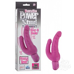 Рельефный, гибкий, двухголовый фаллоимитатор Over & Under Рельефный, гибкий, двухголовый фаллоимитатор Over & Under