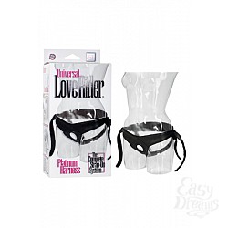 Крепление для страпона Universal Love Rider Platinum Harness для крепления фаллоимитаторов черные Крепление для страпона Universal Love Rider Platinum Harness для крепления фаллоимитаторов черные
