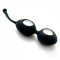 Черные вагинальные шарики со смещенным центром тяжести Silicone Ben Wa Balls Черные вагинальные шарики со смещенным центром тяжести Silicone Ben Wa Balls