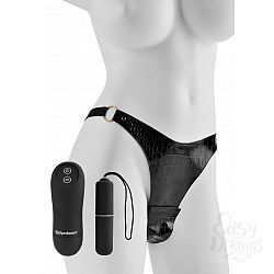 Вибротрусики с пультом GOLD VIBRATING PANTIES 398123PD Вибротрусики с пультом GOLD VIBRATING PANTIES 398123PD