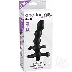 Стимулятор простаты PERFECT GRIP PROSTATE MAS с вибрацией черный Стимулятор простаты PERFECT GRIP PROSTATE MAS с вибрацией черный