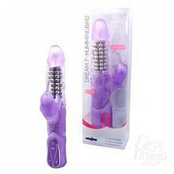 Вибратор с клиторальным стимулятором Premium Range Dream7 Hummingbird - 12 см. Вибратор с клиторальным стимулятором Premium Range Dream7 Hummingbird - 12 см.