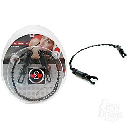 Украшение-цепочка на соски черная H2H1004BLK Украшение-цепочка на соски черная H2H1004BLK