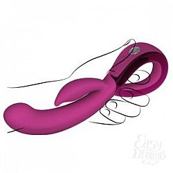 Розовый вибратор Хай-Тек LEIA Розовый вибратор Хай-Тек LEIA