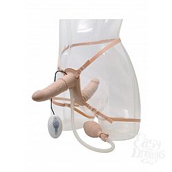  ������� DOUBLE VIBRATING STRAP-ON FLESH A004W1F093Y4SC