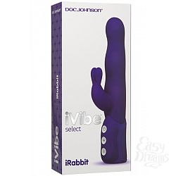 Вибромассажер Хай-Тек iVibe Select iRabbit Purple фиолетовый Вибромассажер Хай-Тек iVibe Select iRabbit Purple фиолетовый