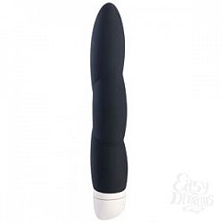 Чёрный вибратор JAZZIE - 17,8 см. Чёрный вибратор JAZZIE - 17,8 см.