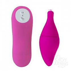 Розовая вибропуля Pleasure shell в форме капли Розовая вибропуля Pleasure shell в форме капли