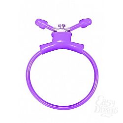  ����������� ����� Adjustable Cockring Purple SH-SHT156PUR