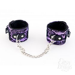 Пурпурные кружевные наручники Пурпурные кружевные наручники