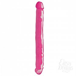Розовый двойной фаллоимитатор 12 Double Dong - 33,5 см. Розовый двойной фаллоимитатор 12 Double Dong - 33,5 см.