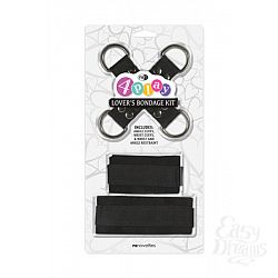 Набор для фиксации 4Play - Lover s чёрный Набор для фиксации 4Play - Lover s чёрный