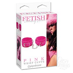 Наручники замшевые PINK - WRIST CUFFS розовые Наручники замшевые PINK - WRIST CUFFS розовые