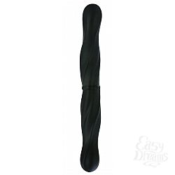 Чёрный двусторонний фаллоимитатор COUTURE COLL COMPAGNIA - 33,5 см. Чёрный двусторонний фаллоимитатор COUTURE COLL COMPAGNIA - 33,5 см.