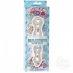 Стеклянный анальный стимулятор Reflections Shimmer - 19 см.  Стеклянный анальный стимулятор Reflections Shimmer - 19 см.