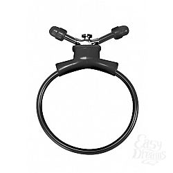 Черное утягивающее лассо Adjustable Cockring Черное утягивающее лассо Adjustable Cockring