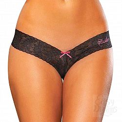 Кружевные трусики-тонг Кружевные трусики-тонг