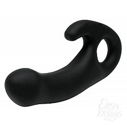 Массажер простаты с вибрацией Bottoms Up Butt Silicone Please My P-Spot, 10 см - Topco Sales, Черный Массажер простаты с вибрацией Bottoms Up Butt Silicone Please My P-Spot, 10 см - Topco Sales, Черный