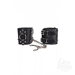 Чёрные оковы Extra Wide Ankle Cuffs Чёрные оковы Extra Wide Ankle Cuffs