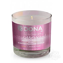    DONA Scented Massage Candle Sassy Aroma: Tropical Tease 135 
