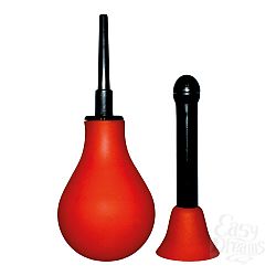 Чёрно-красный анальный душ RED ANAL DOUCHE Чёрно-красный анальный душ RED ANAL DOUCHE