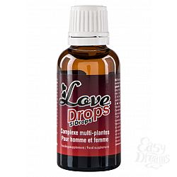 Возбуждающие капли Love Drops, унисекс, 30 мл  Возбуждающие капли Love Drops, унисекс, 30 мл