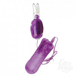 Фиолетовая вибропуля-кролик Climax Bunnies Фиолетовая вибропуля-кролик Climax Bunnies
