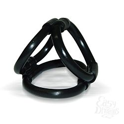 Эрекционное кольцо Tri Ring Cock Cage Эрекционное кольцо Tri Ring Cock Cage