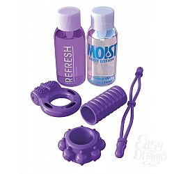Набор из фиолетовых эрекционных колец Party Pack Набор из фиолетовых эрекционных колец Party Pack