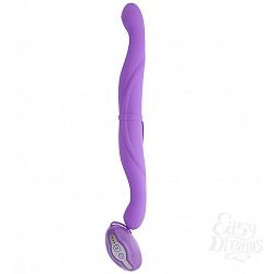 Фиолетовый двусторонний вибратор PREMIUM RANGE VIBRATING DOUBLE DONG - 33 см. Фиолетовый двусторонний вибратор PREMIUM RANGE VIBRATING DOUBLE DONG - 33 см.