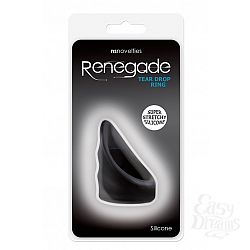 Эрекционное кольцо Renegade - Tear Drop Cockring - Black Эрекционное кольцо Renegade - Tear Drop Cockring - Black