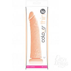 Телесный фаллоимитатор Colours Pleasures Thick 8 Dildo - 20 см. Телесный фаллоимитатор Colours Pleasures Thick 8 Dildo - 20 см.